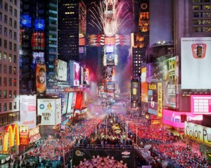 NY Times Square New Year's Eve